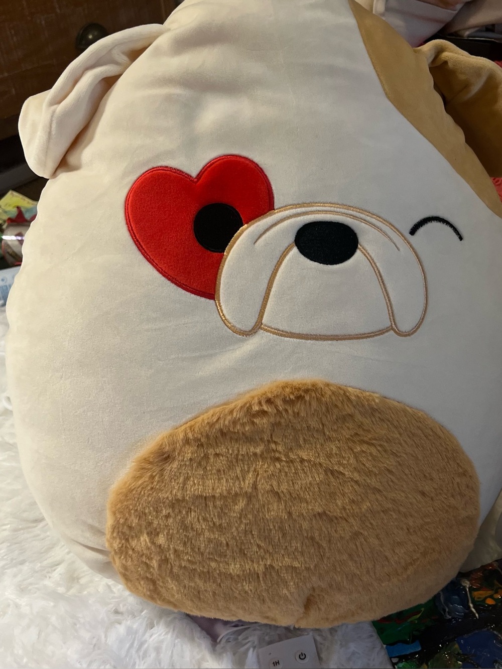 XL Squishmallow named Brock
